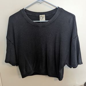 Aerie offline bubble crop top